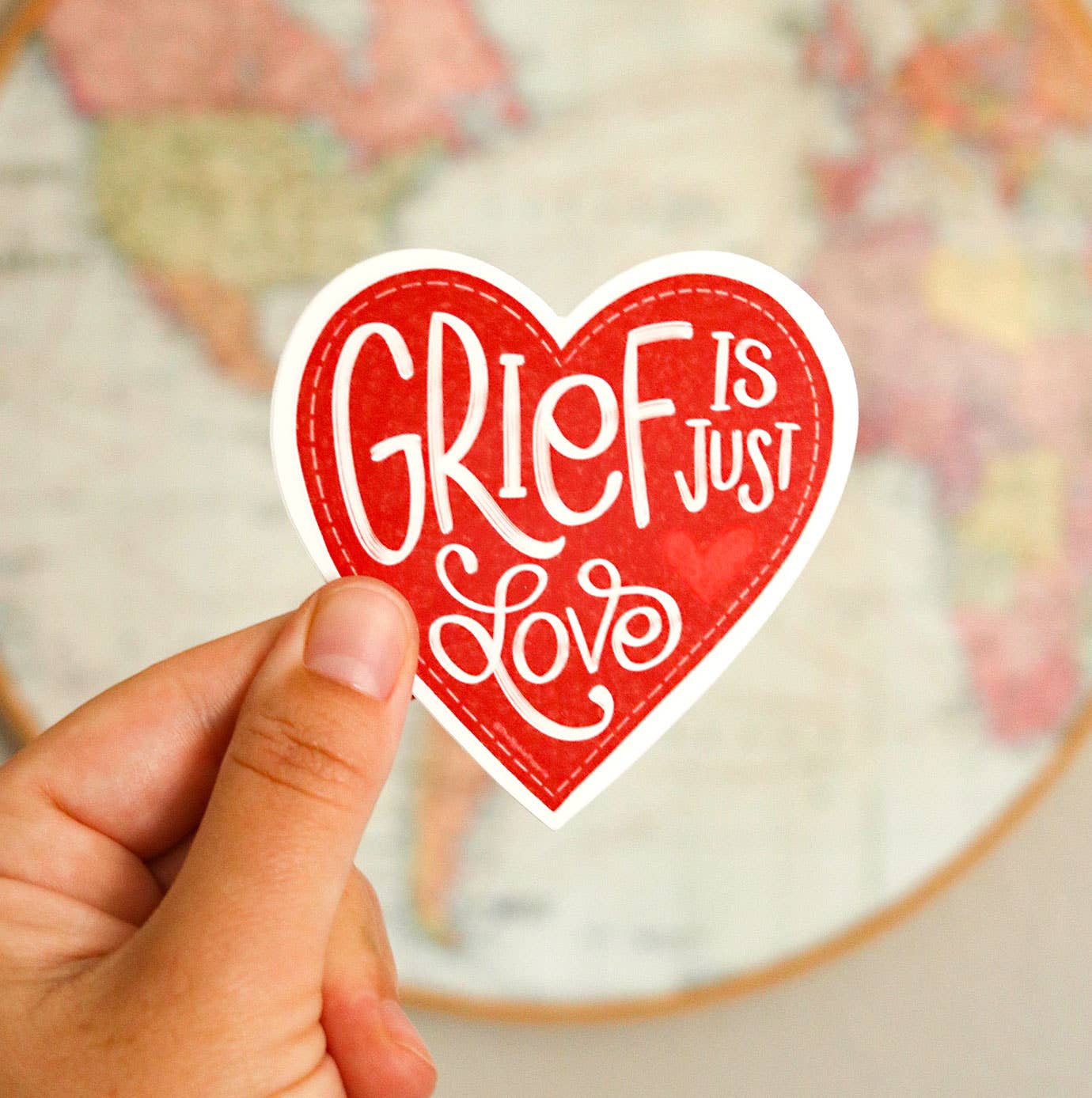 Grief is Just Love | Sticker