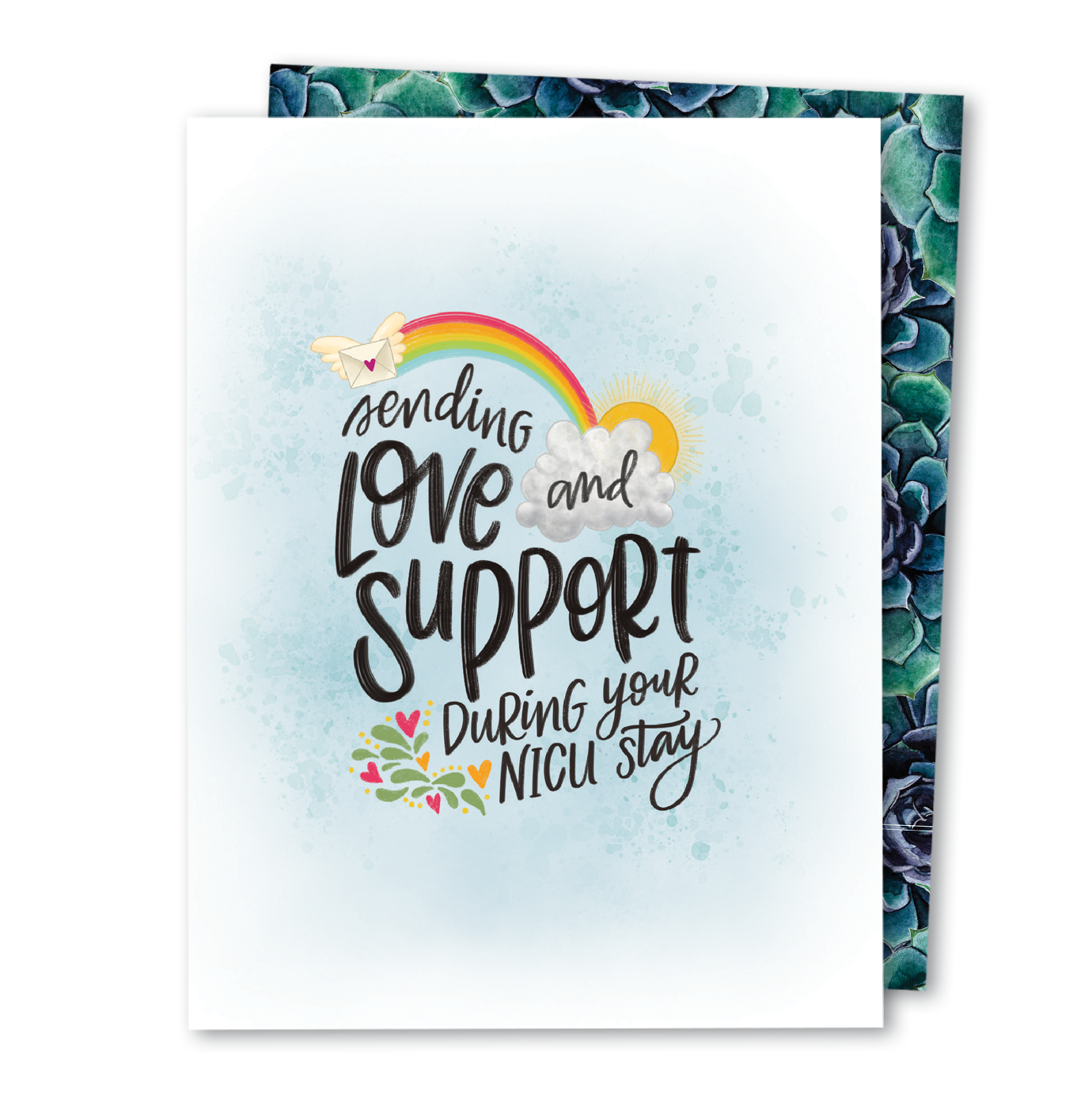 Love + Support | NICU Inspirational New Baby Support Card