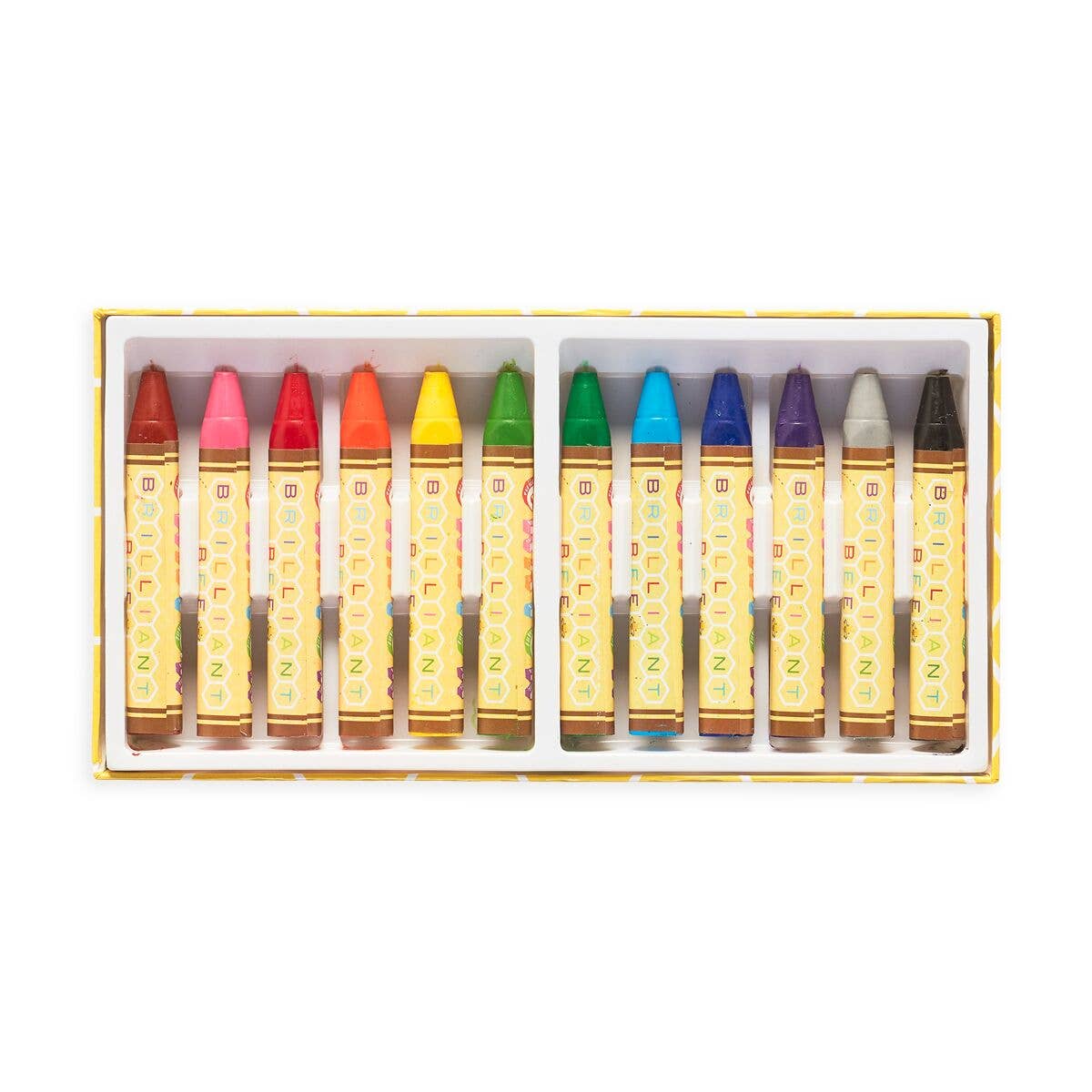 Brilliant Bee Crayons- Set of 12