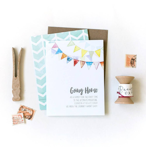 Going Home | Homecoming Graduation Congratulations Card