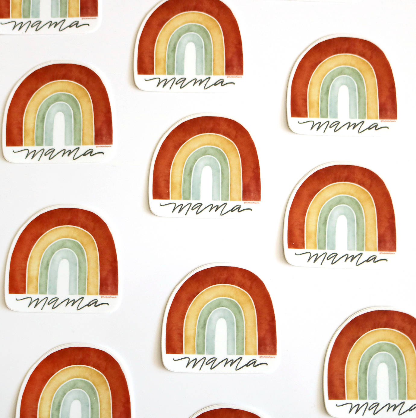 Rainbow Mama Love Sticker