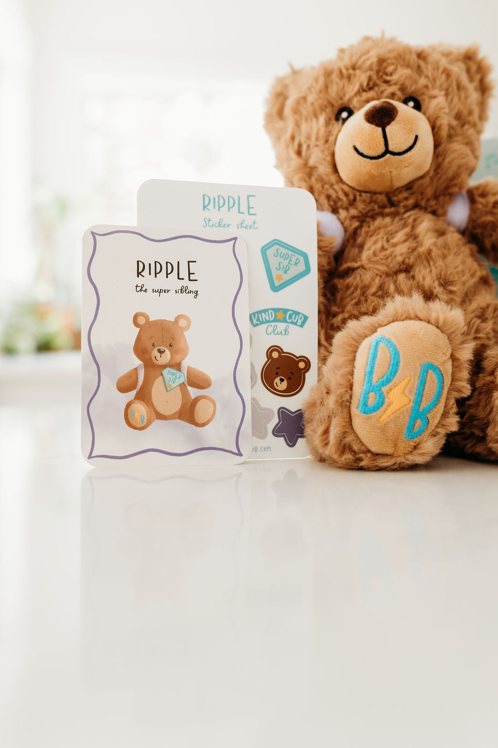 Super Sibling Book & Bear bundle