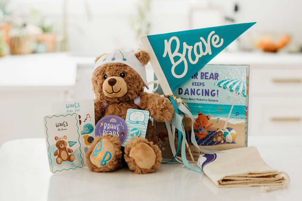 Beary Brave book & bear deluxe gift set